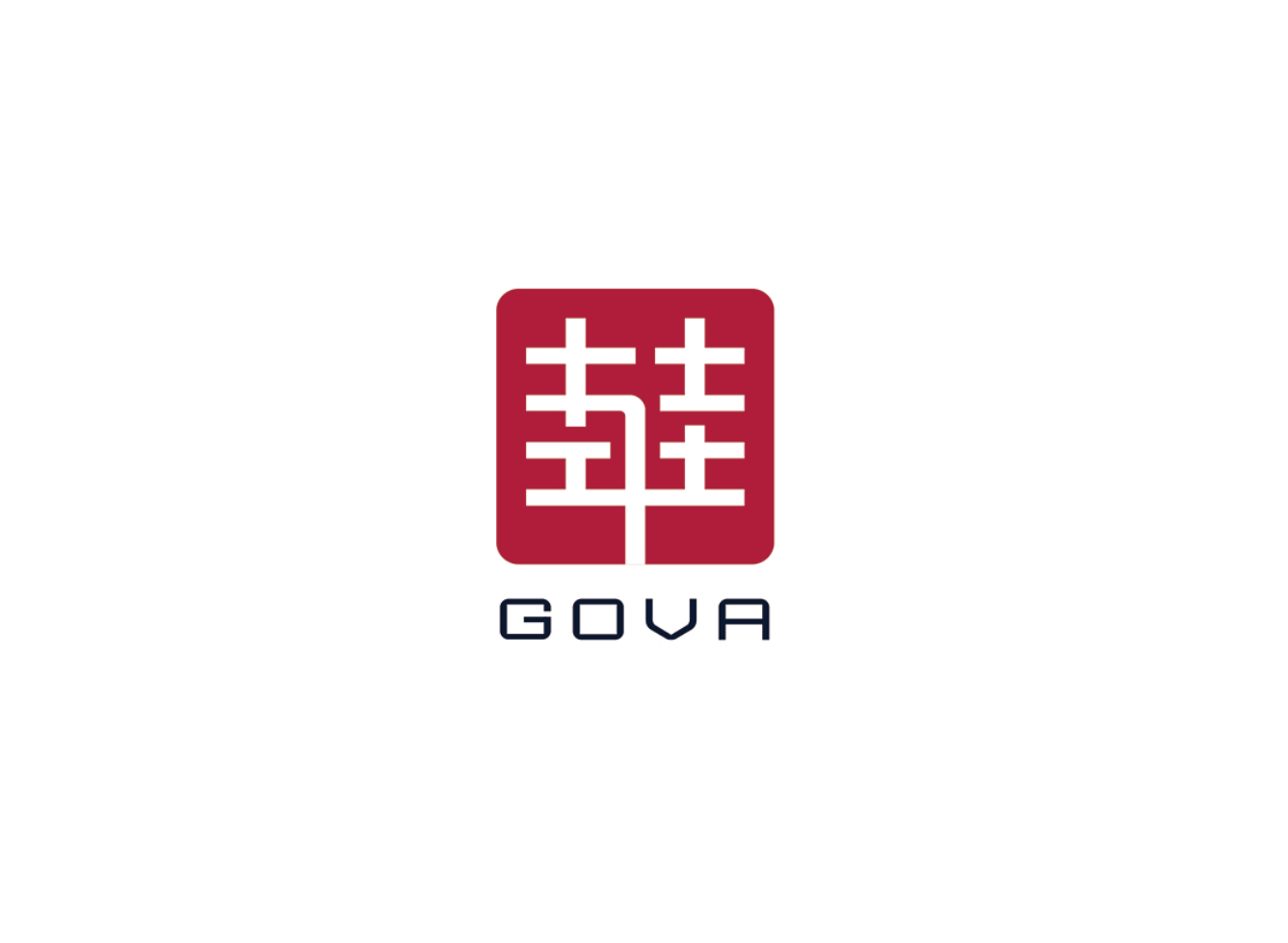 GOUA 英文组合标志